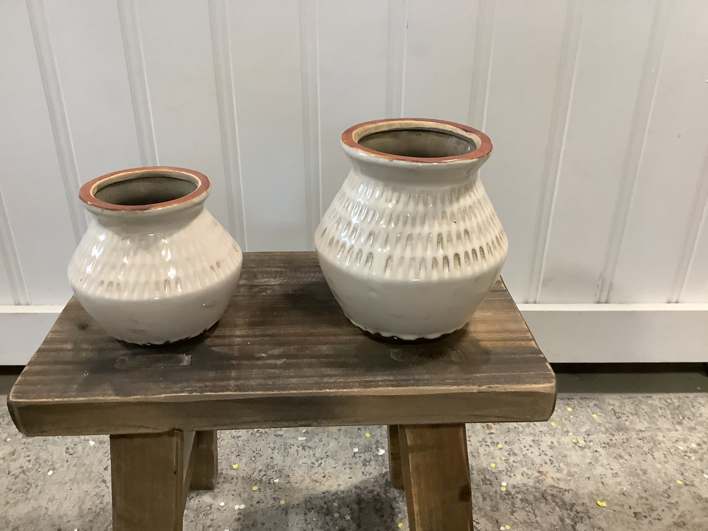 RAZ6600 Pot / Distressed Clay / Small