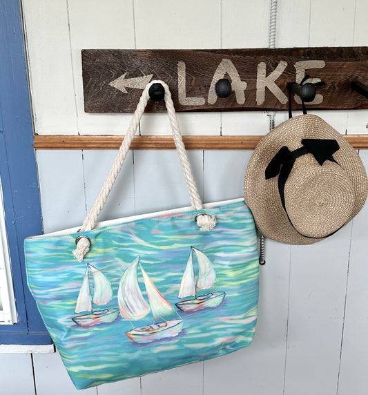 EDE023 - Beach Bag /Sail Boat