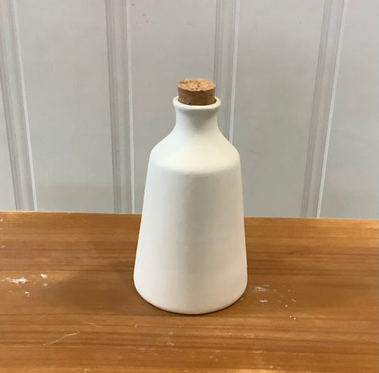 CB033 or 32 Vase / Bottle with Cork - White