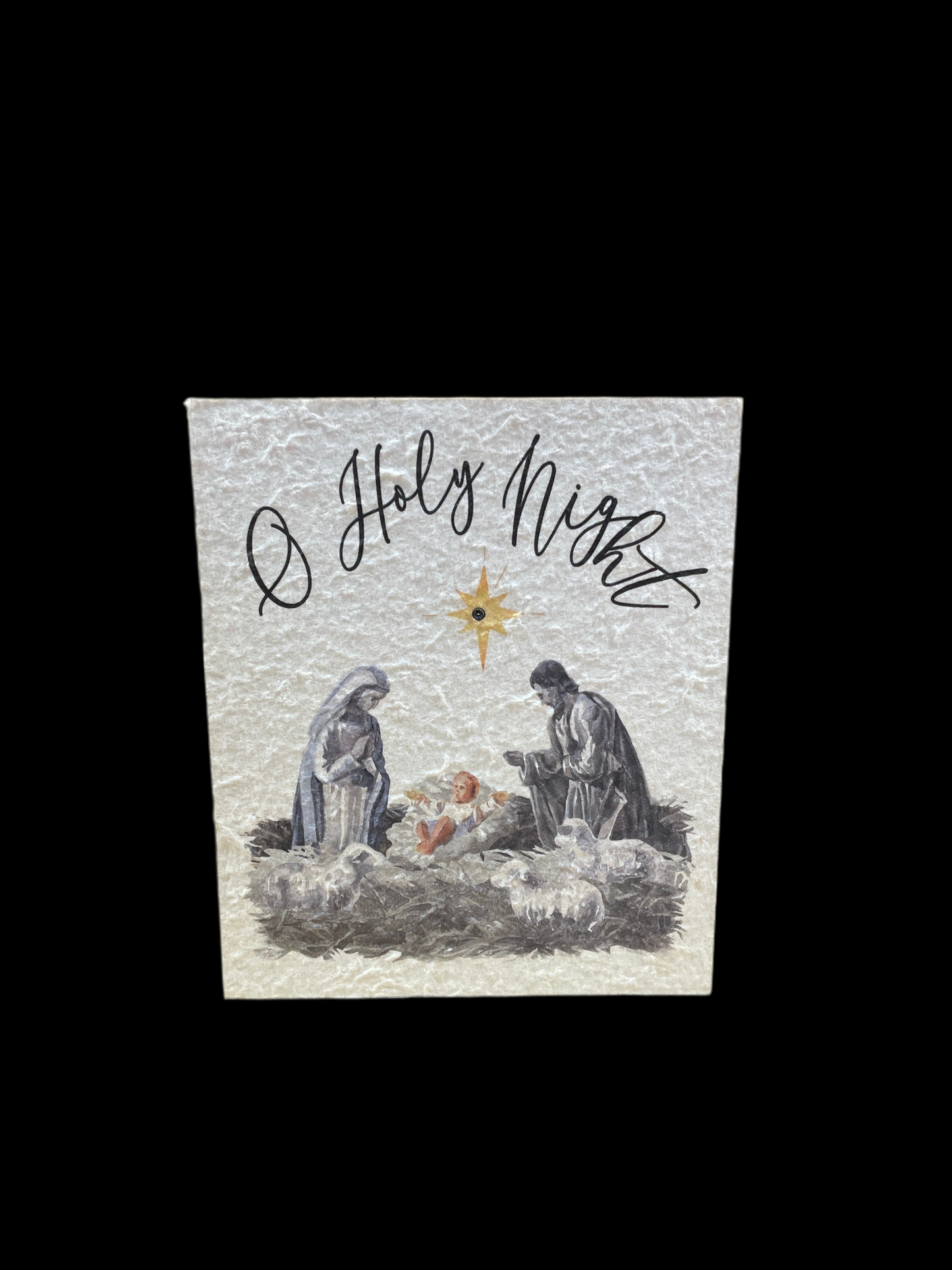 Z1950 Wall Hanging / O Holy Night / LED