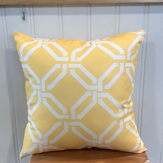 Cushion / Yellow - outdoor