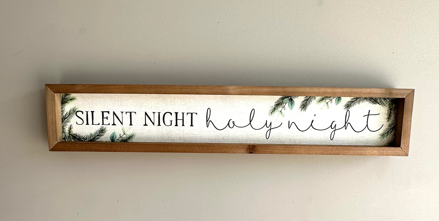 Wall Plaque - Silent Night