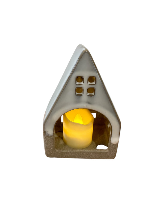 IND3938 House Ceramic Tealight