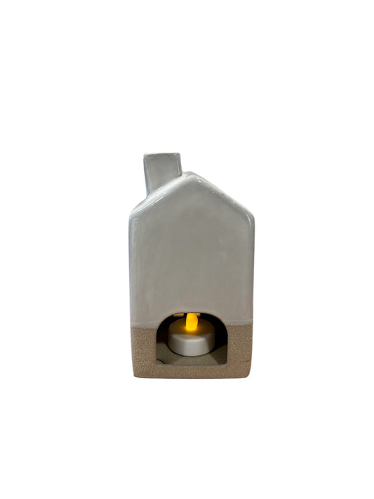 IND3936 House Ceramic Tealight