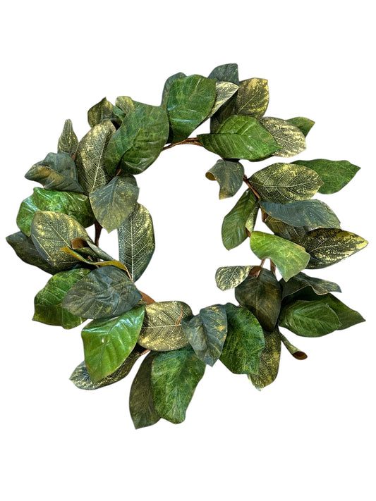 CMC606- Wreath / Magnolia Leaf