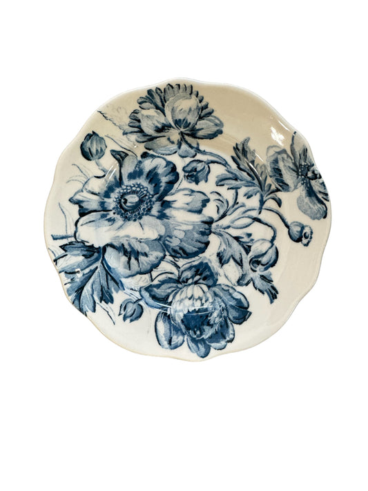 TAG17963 Plate / Appetizer / Blue Cottage Floral