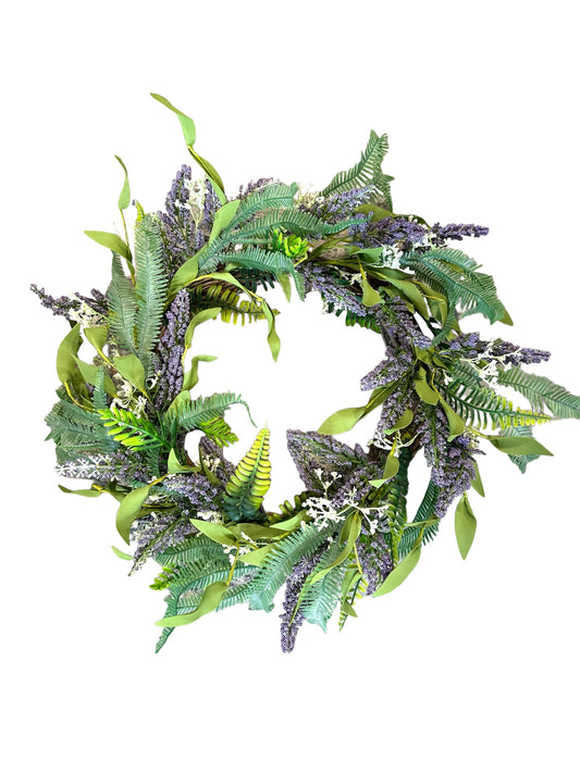 AB0327 - Lavender Wreath